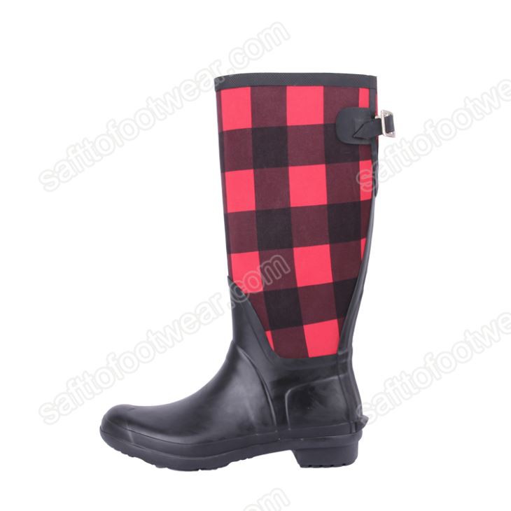 Esgidiau glaw Neoprene Cynnes i Ferched